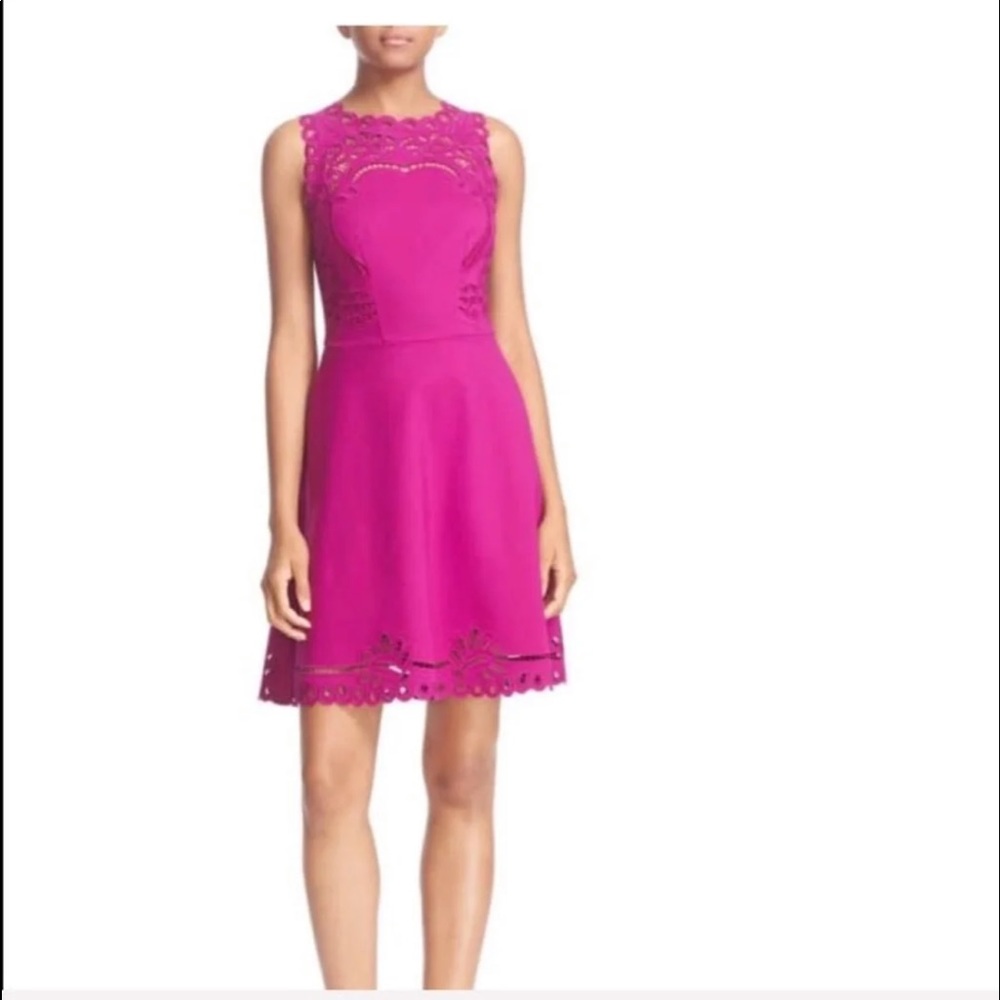 Ted Baker London Verony Eyelet Skater Dress